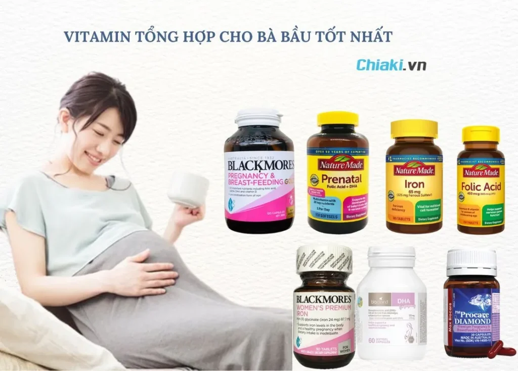 vitamin mẹ bầu và bé